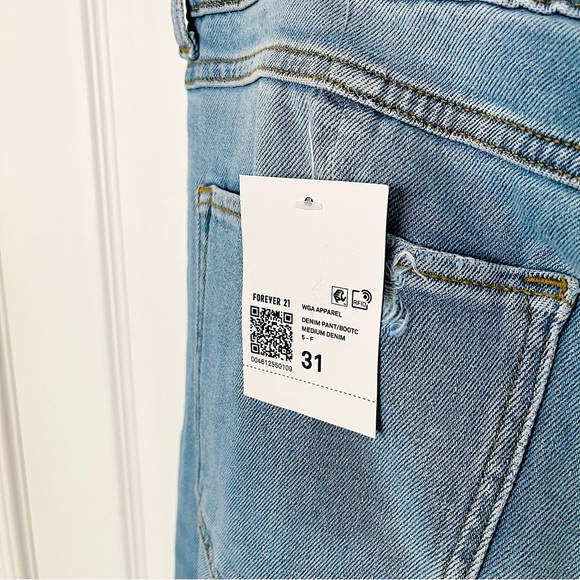 ✧･ﾟnwt f21 boot cut flare jeans - Picture 5 of 9